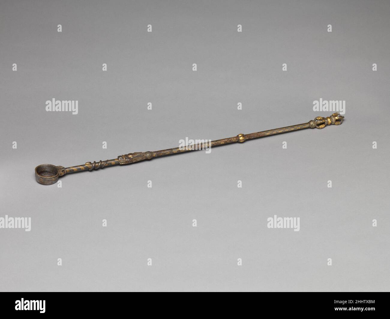 FuegoOfrenda Ladle Este Tibet, Derge, para China Este ladle y su