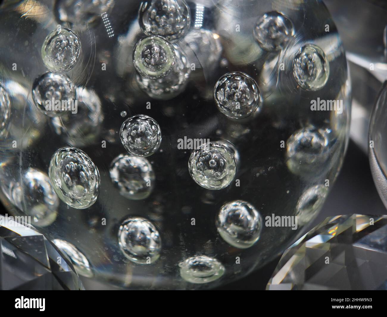 Resumen Foto de Glass Globe Grouping Foto de stock