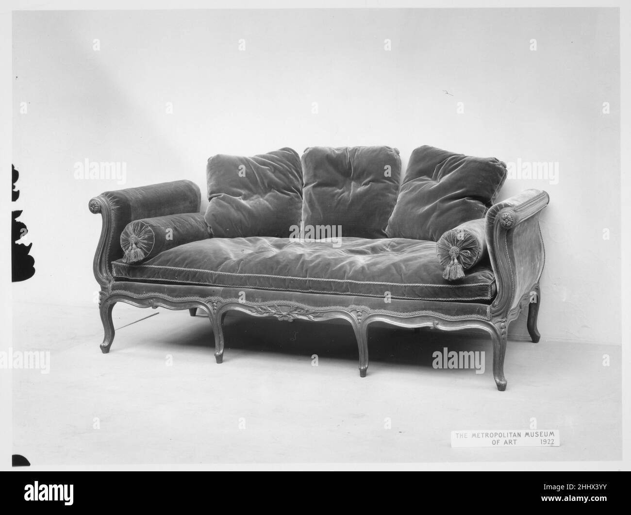 Sofá cama (iluminado de repos) ca. 1750–75 Francés. Sofá cama (lit de repos) 194946 Foto de stock