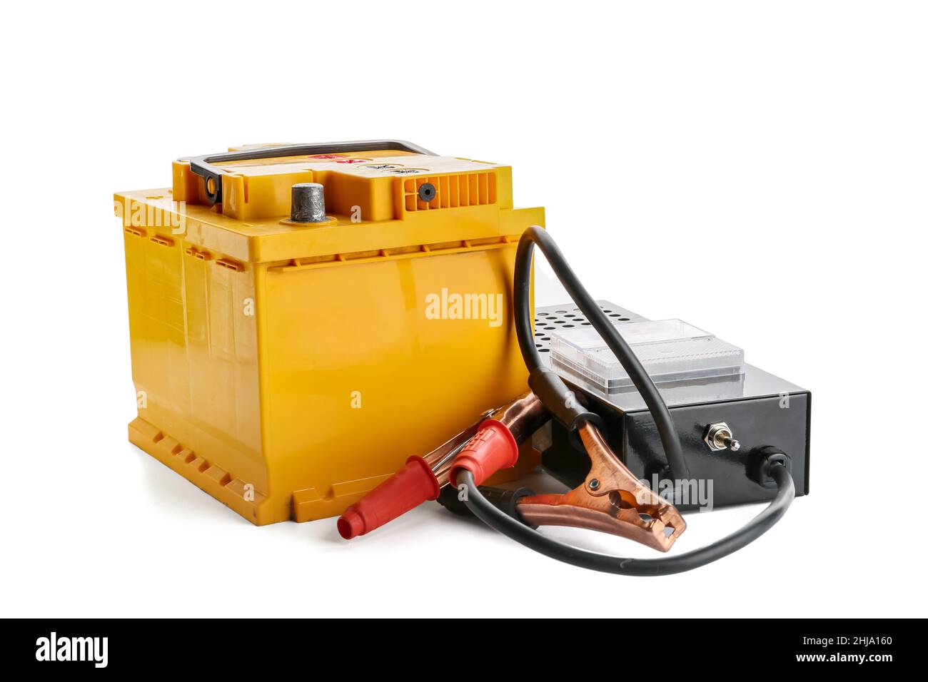 Comprobador de baterías de coche Fotografía de stock - Alamy