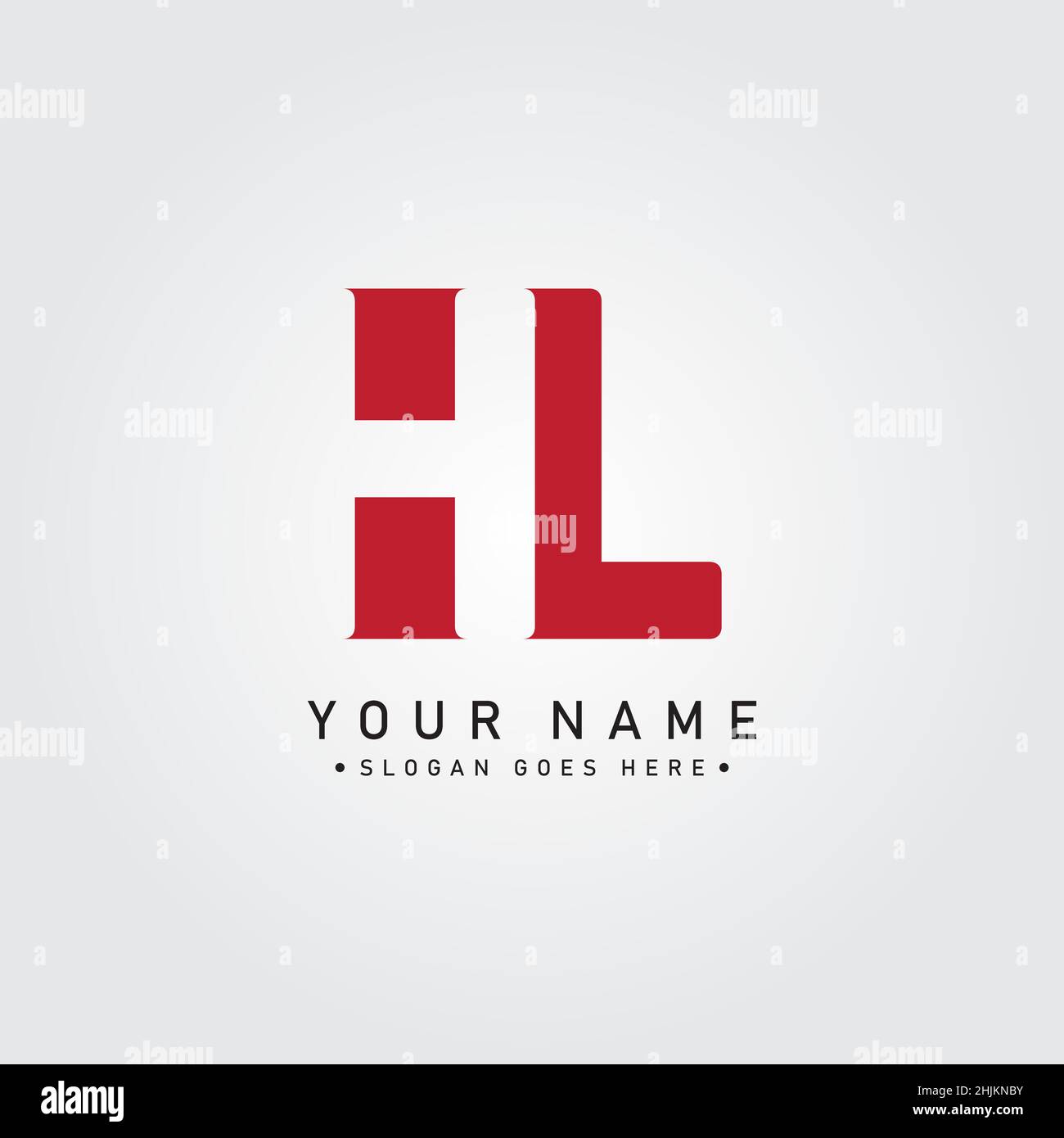 Carta Inicial Logotipo HL - Logotipo Simple de Negocios para los Alfabetos H  y L - Monograma Modelo de Logotipo Vector para las Iniciales de Nombre de  Negocio Imagen Vector de stock - Alamy