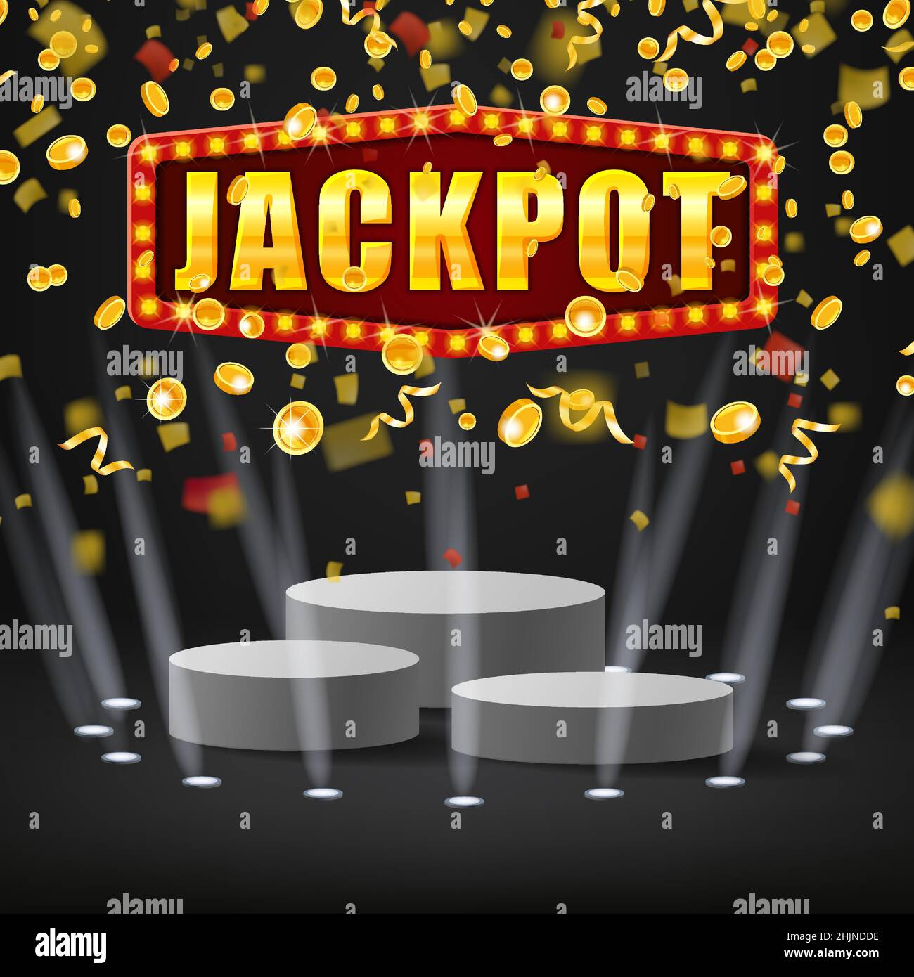 Festejo de Jackpot en Español