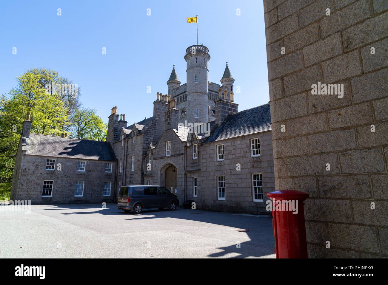 El castillo de Balmoral, Escocia Foto de stock