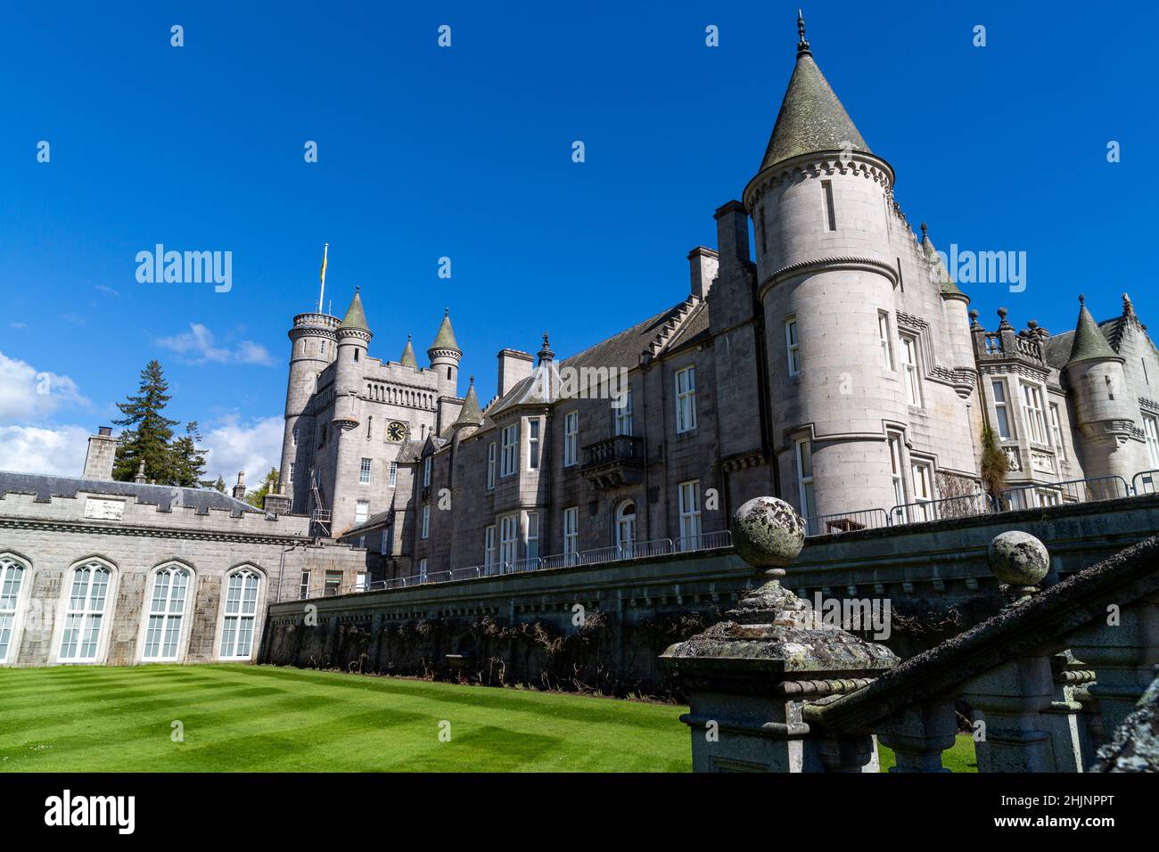 El castillo de Balmoral, Escocia Foto de stock