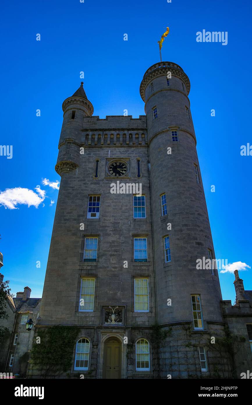 El castillo de Balmoral, Escocia Foto de stock