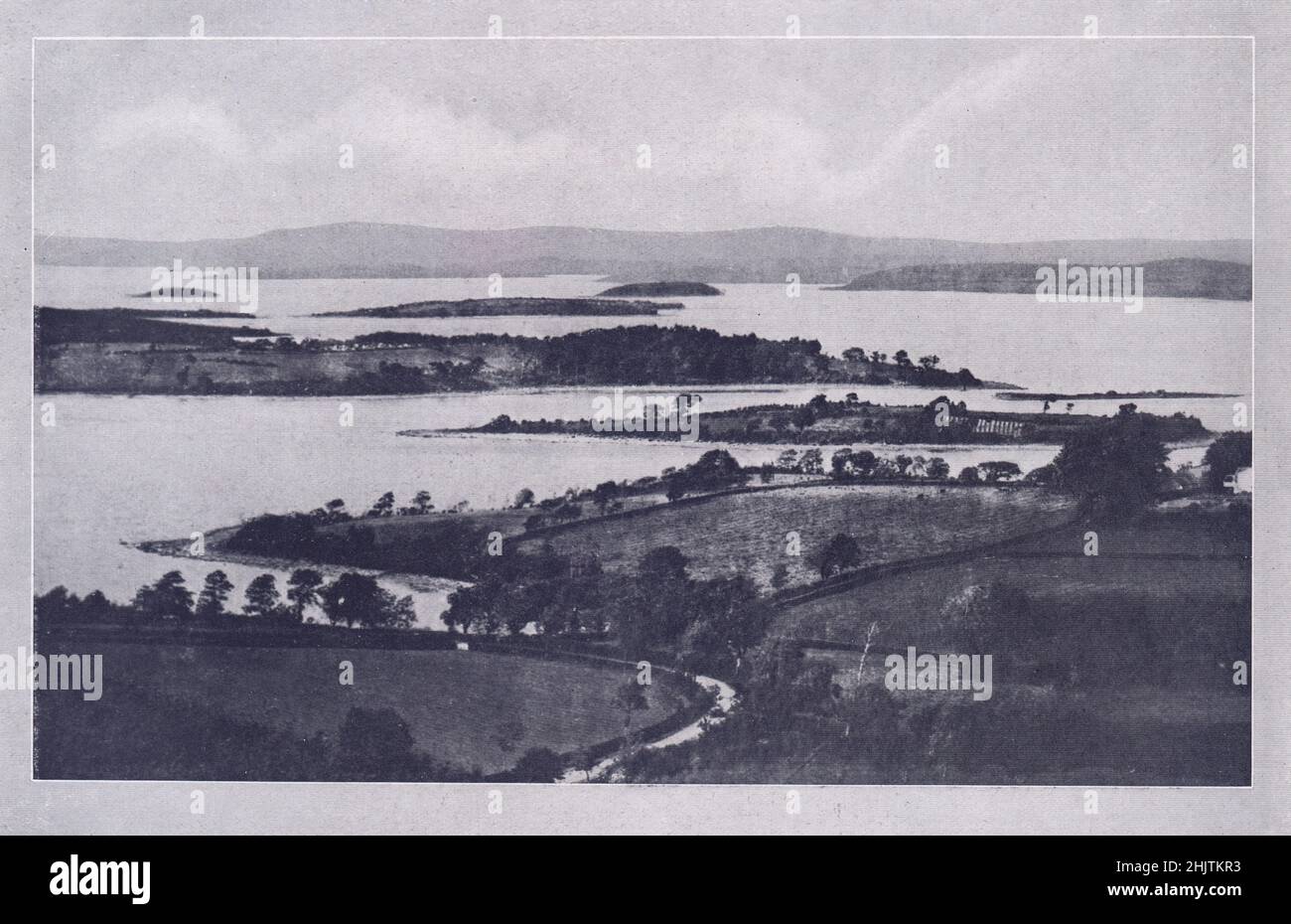 Erne de la tos Inferior. Condado de Fermanagh (1913) Foto de stock