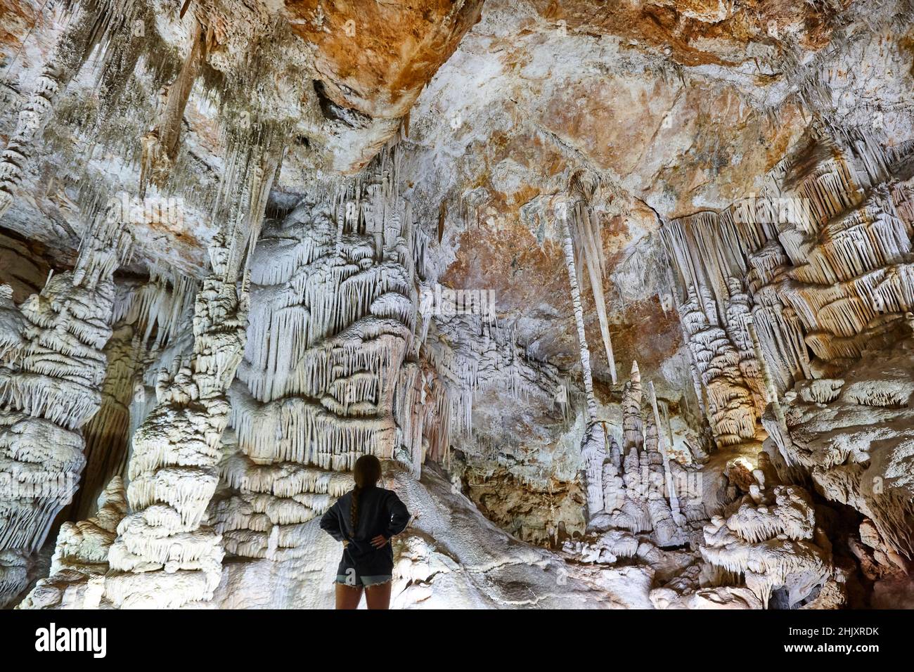 Cuevas de Campanet en Mallorca. Geológico y mineral. Islas Baleares. España  Fotografía de stock - Alamy