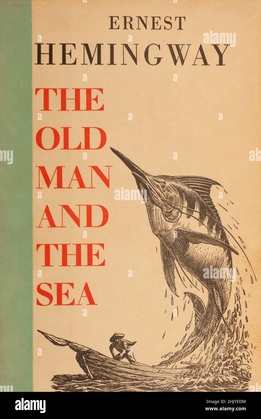 La novela clásica, El Viejo y el Mar de Ernest Hemingway Fotografía de