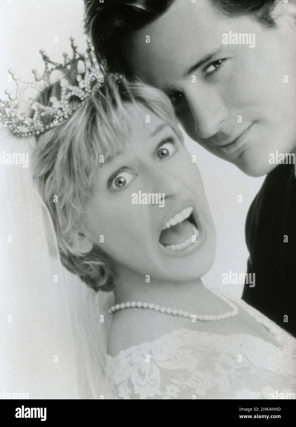 Actores Ellen DeGeneres y Bill Pullman en la película Sr. Mr Wrong, EE.UU. 1996 Foto de stock
