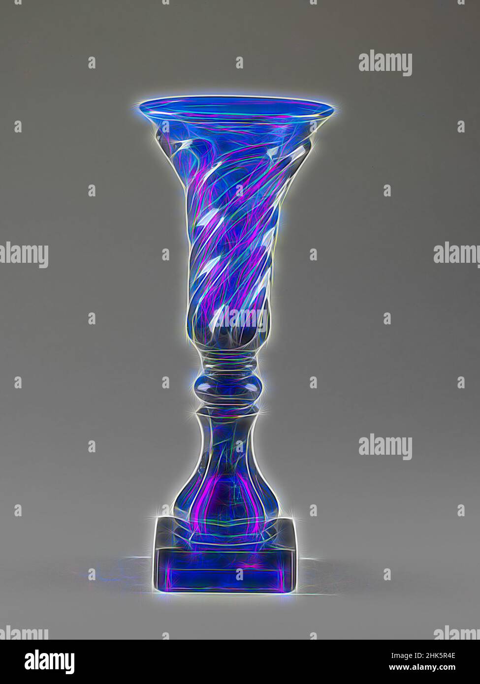 Inspirado en Vase, Americano, c.184060, Vidrio, fabricado en Estados