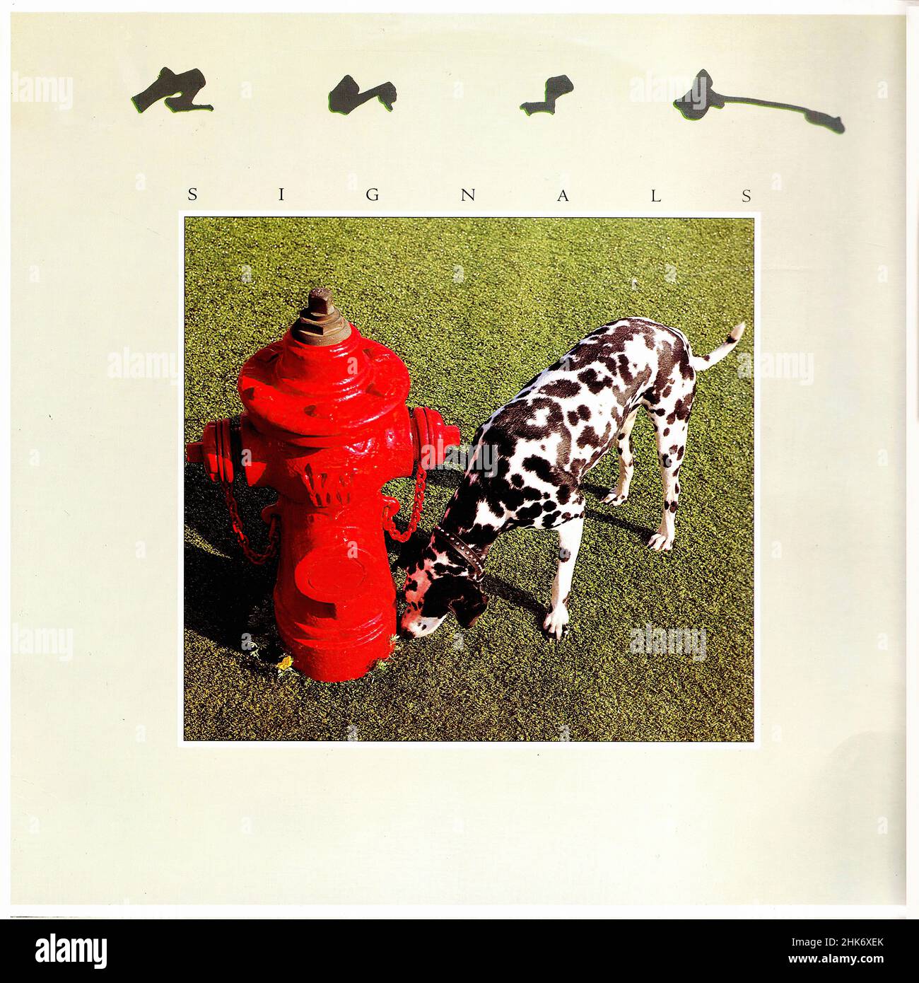 Vintage vinilo record cover - Rush - Signals - D - 1982 Fotografía de stock  - Alamy