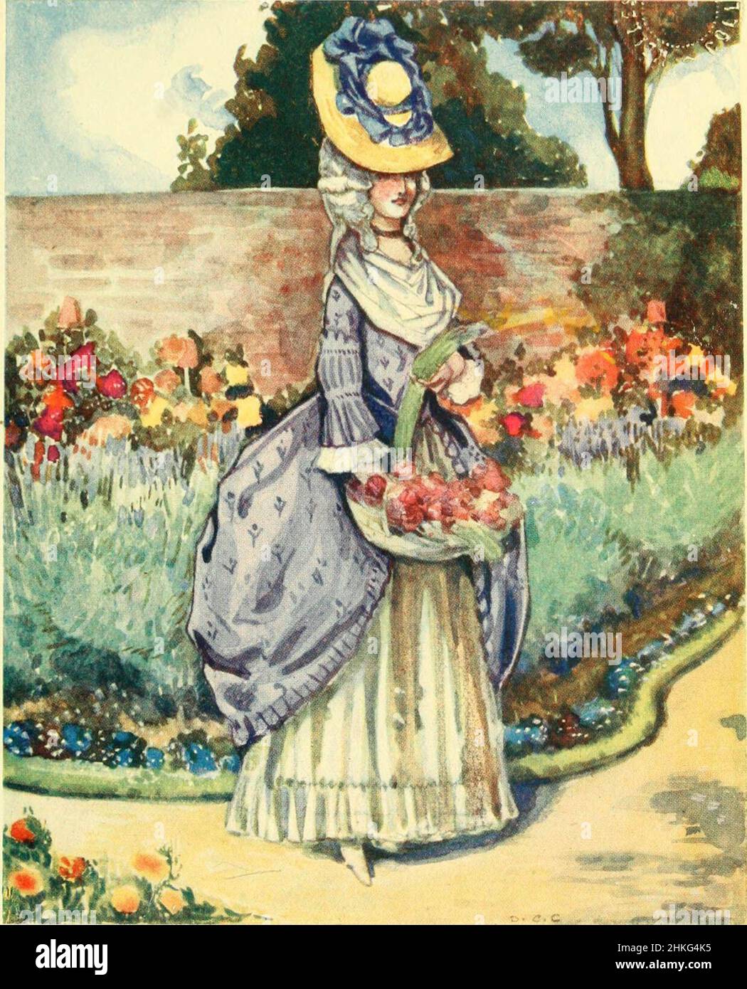 'Traje inglés' (1906) Foto de stock