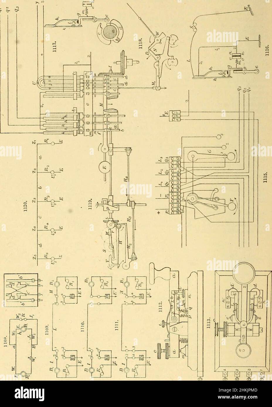 'Suplemento al diccionario de ingeniería, civil, mecánico, militar y naval' (1879) Foto de stock