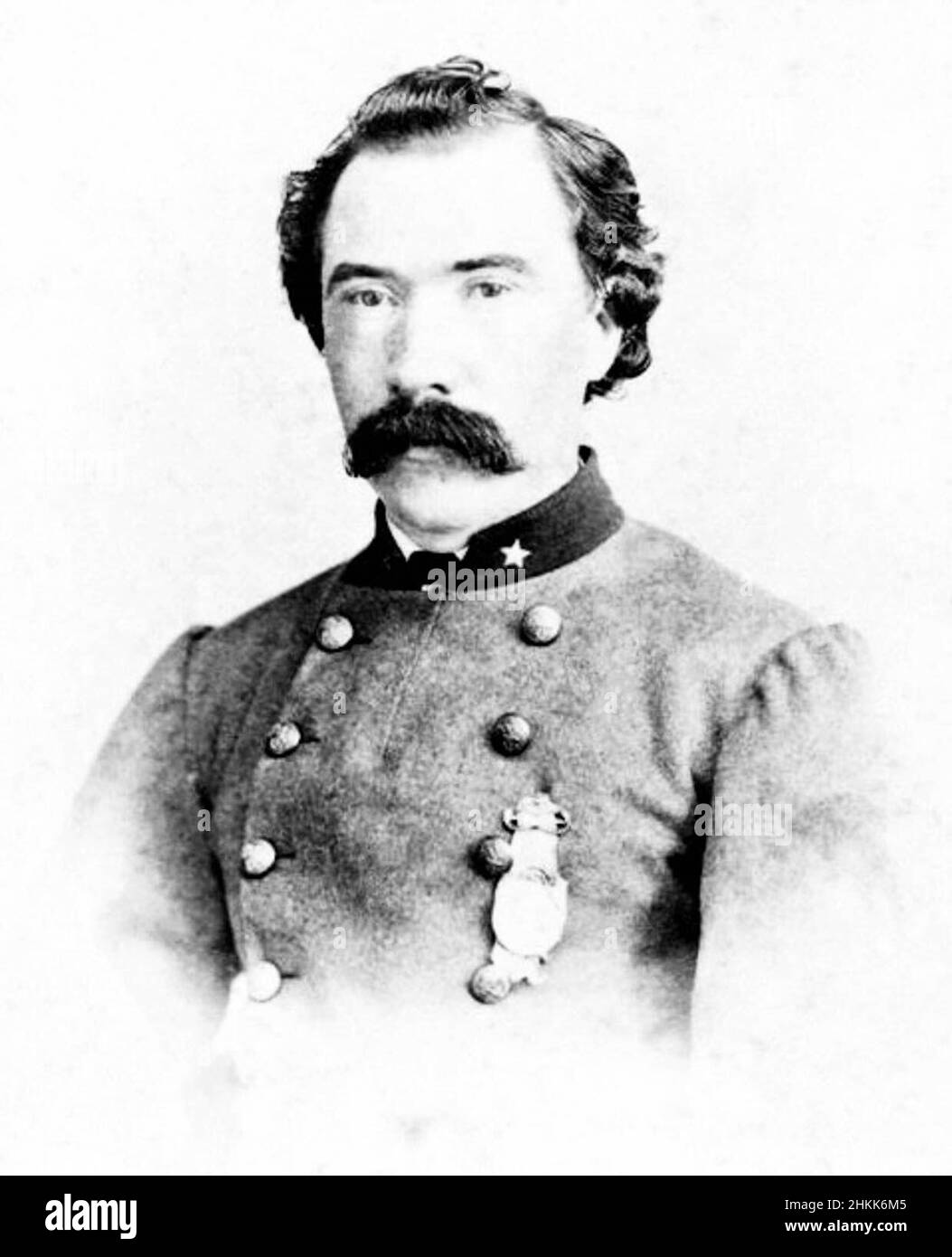 Richard William 'Dick' Dowling (bautizado entre el 14 de enero de 1837 y el 23 de septiembre de 1867) fue un oficial de artillería del Ejército de los Estados Confederados que logró la distinción como comandante en la batalla de Sabine Pass (1863), Foto de stock
