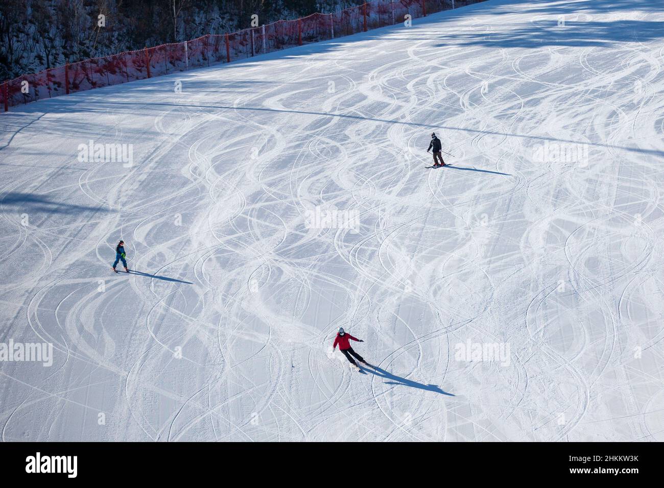 Estación de esquí de alpensia fotografías e imágenes de alta resolución -  Alamy