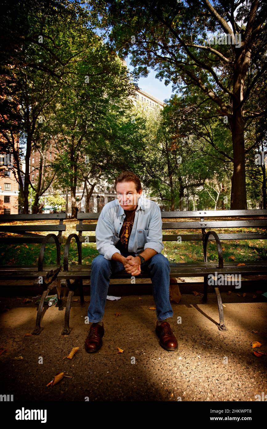 Manhattan, Nueva York, EE.UU., 20081014: Lawrence Wright es autor, guionista, dramaturgo, y escritor del personal para la revista New Yorker. Foto: Orjan F. Ellingvag/ Dagbladet/ Corbis Foto de stock