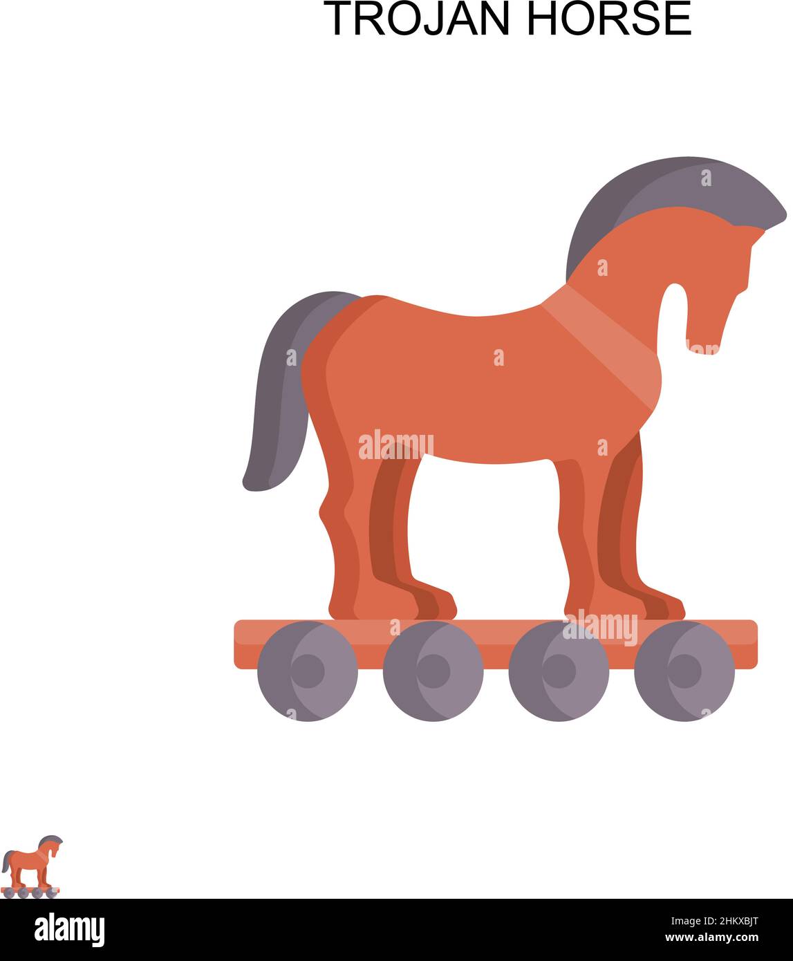 Caballo de troya dibujo Imágenes recortadas de stock Alamy