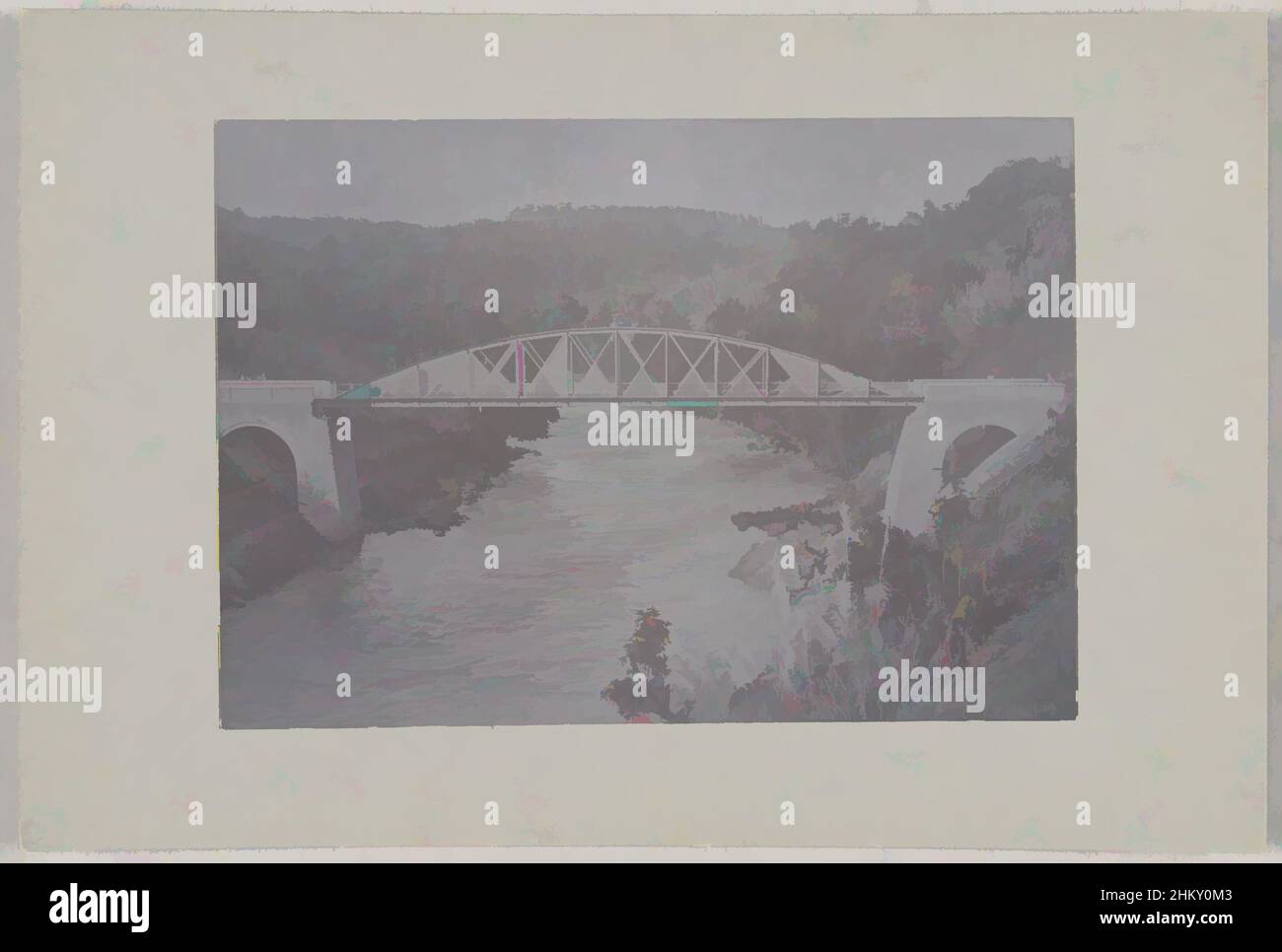 Arte inspirado en el puente sobre un río, en el camino a Wijnkoopsbaai en Java56a en el camino a Wijnkoopsbaai ('Puente 2a en el desfiladero de Anei' ha sido tachado), puente sobre un río, en el camino a Wijnkoopsbaai, Java, Indias Orientales Holandesas, Java, c.. 1895 - c. 1915, soporte fotográfico, papel, obras clásicas modernizadas por Artotop con un toque de modernidad. Formas, color y valor, atractivo impacto visual en el arte Emociones a través de la libertad de las obras de arte de una manera contemporánea. Un mensaje atemporal que busca una nueva dirección totalmente creativa. Artistas que se están volviendo al medio digital y creando el Artotop NFT Foto de stock