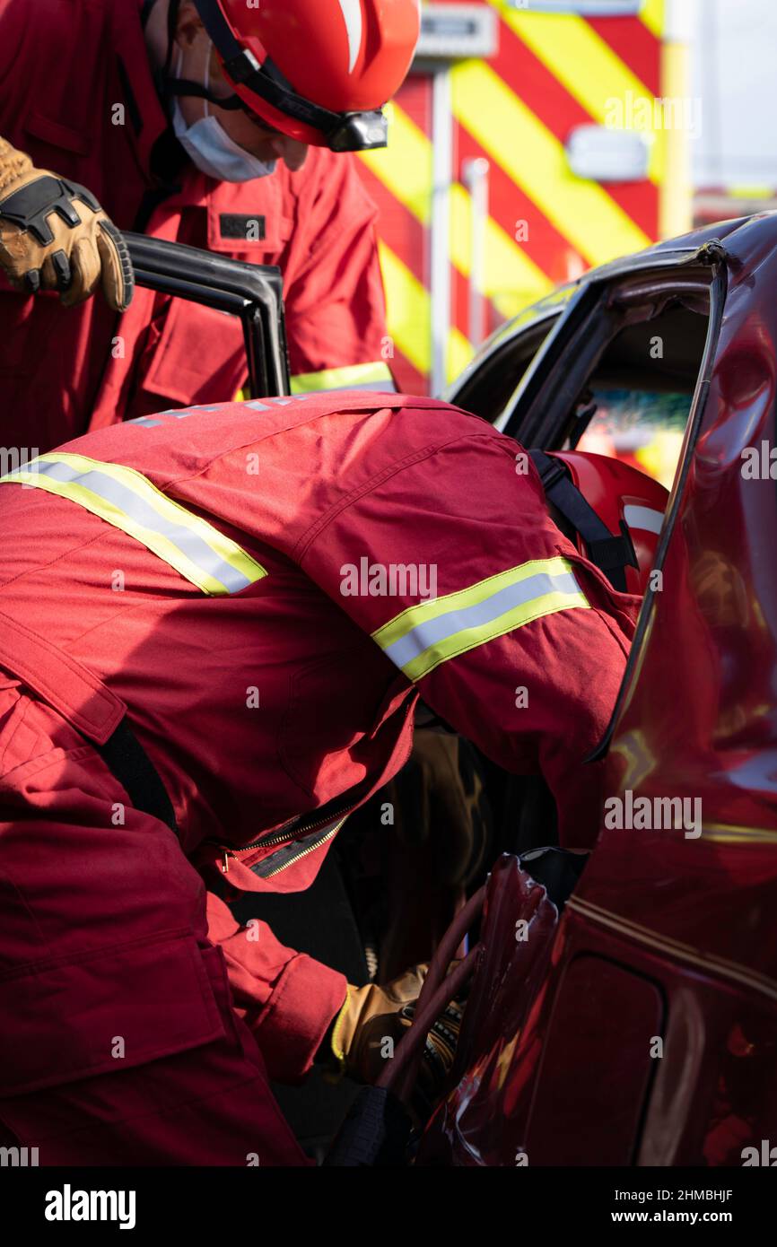 Primer accidente fatal de motor fotografías e imágenes de alta