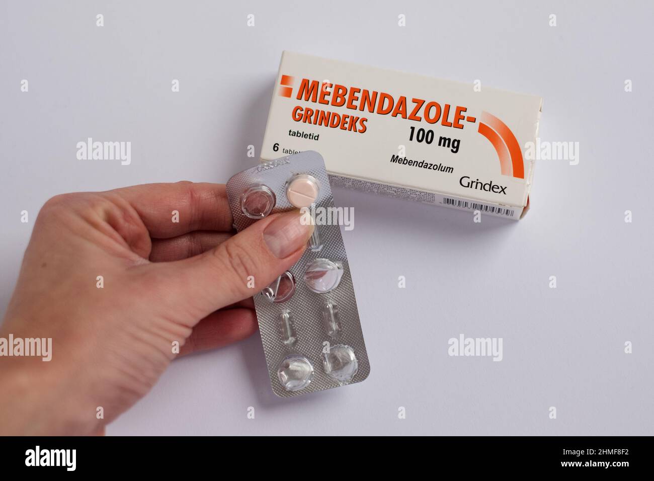 Mebendazole tableta
