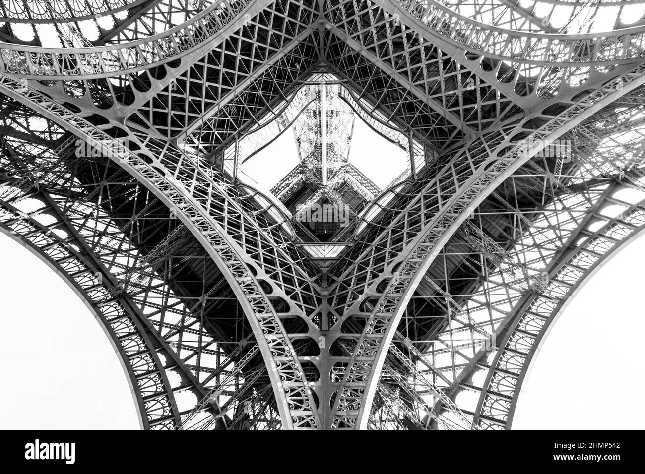 Pink eiffel tower Imágenes de stock en blanco y negro Alamy