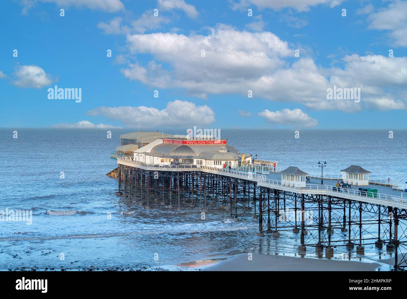 Cromer Pier en Norfolk, Reino Unido Foto de stock