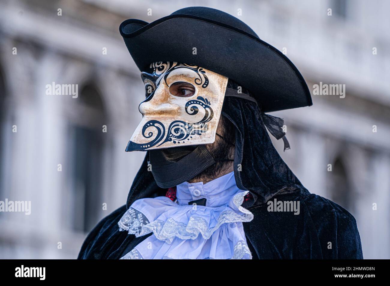 Máscara Veneciana para Hombre, Bauta Casanova, Máscara de Carnaval, Máscara  de Halloween -  México