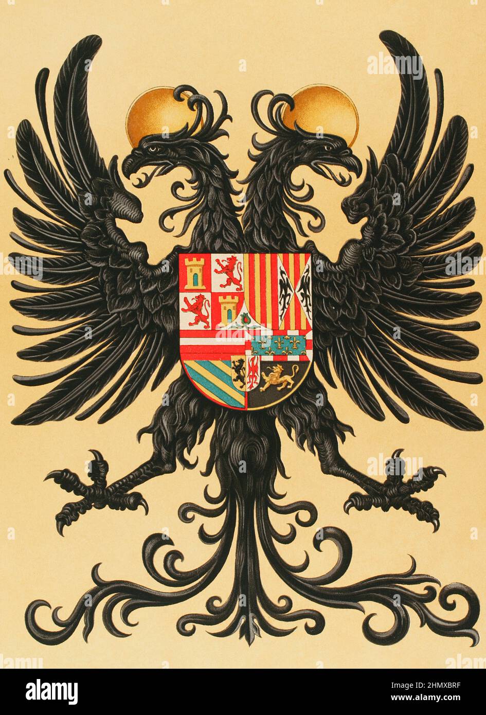 Bandera de águila de dos cabezas fotografías e imágenes de alta resolución  - Alamy
