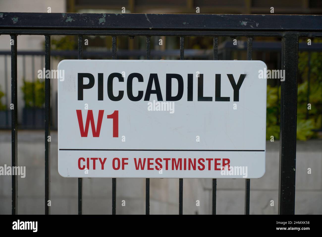 piccadilly Londres W1 Foto de stock