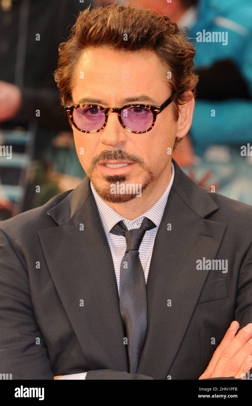 Robert Downey Jr, estreno europeo de 'Marvel Avengers Assembly', Vue  Westfield, Londres. REINO UNIDO Fotografía de stock - Alamy