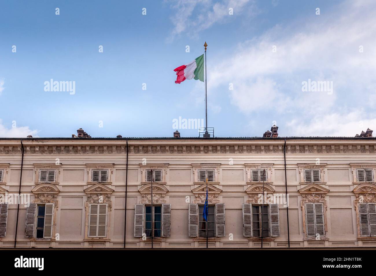 Paisaje urbano en Turín, Italia Foto de stock