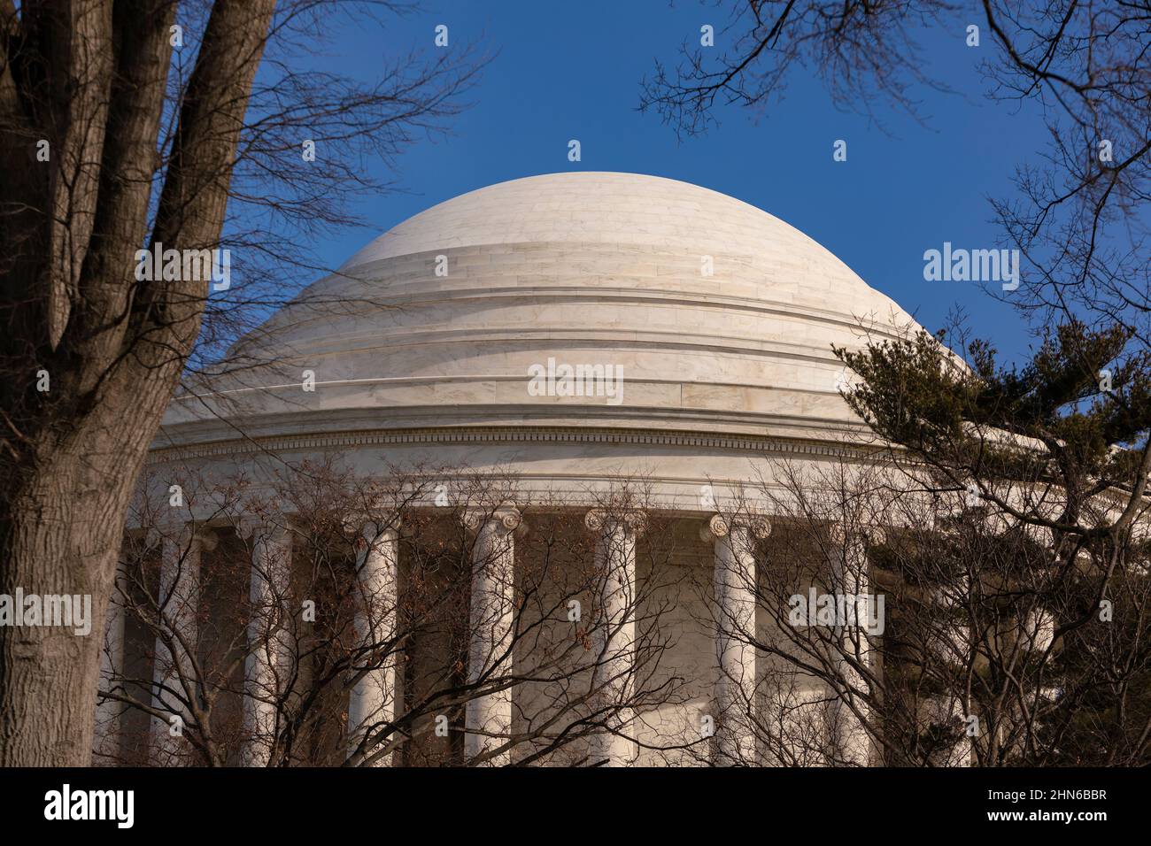WASHINGTON, DC, EEUU - Jefferson Memorial. Foto de stock