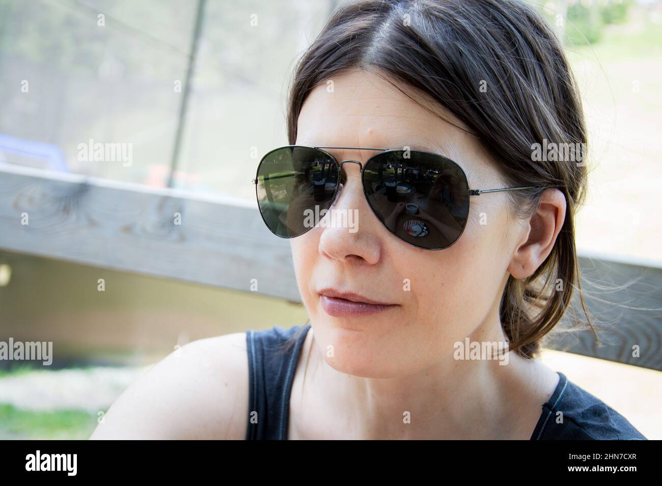 Gafas de sol de policía fotografías e imágenes de alta resolución - Alamy