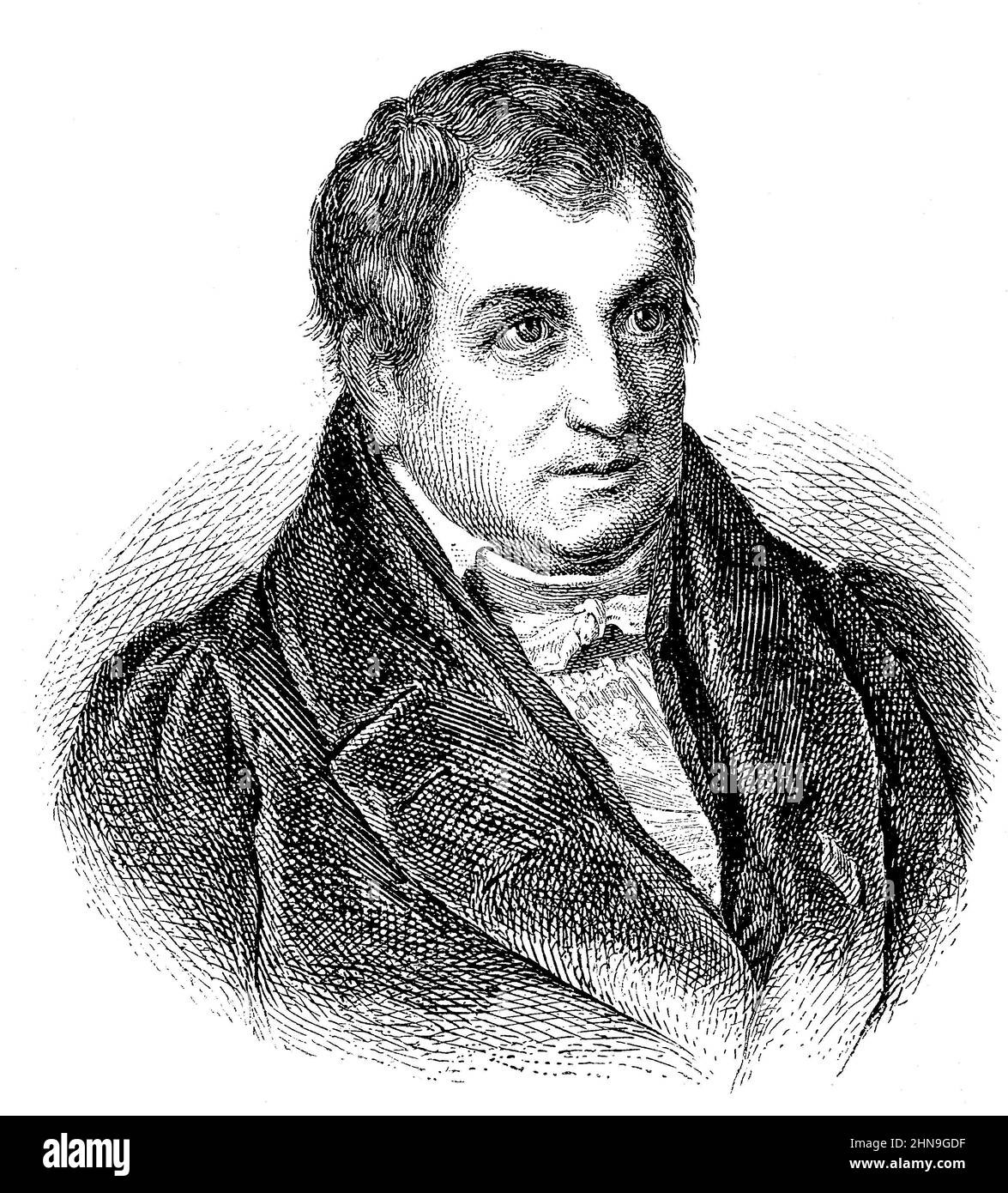 Johann Ludwig Tieck, 31. Mayo 1773 - 28. Abril 1853, häufig nur Ludwig Tieck, war ein deutscher Dichter, Schriftsteller, Herausgeber und Übersetzer der Romantik. Er publizierte auch unter den Pseudonymen Peter Lebrecht und Gottlieb Färber / Johann Ludwig Tieck, 31 de mayo de 1773 - 28 de abril de 1853, a menudo sólo Ludwig Tieck, fue un poeta romántico alemán, escritor, editor, y traductor. También publicó bajo los seudónimos Peter Lebrecht y Gottlieb Färber, Historisch, histórico, digital mejora la reproducción de un original del siglo 19th / digital restaurierte Reproduktion einer Originalvorla Foto de stock