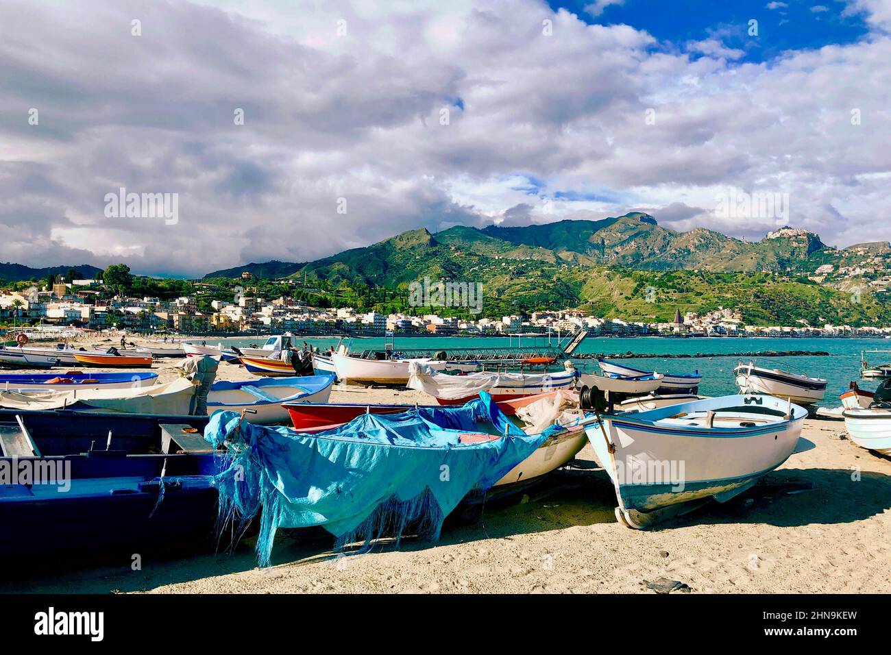 Paisajes de Sicilia Foto de stock