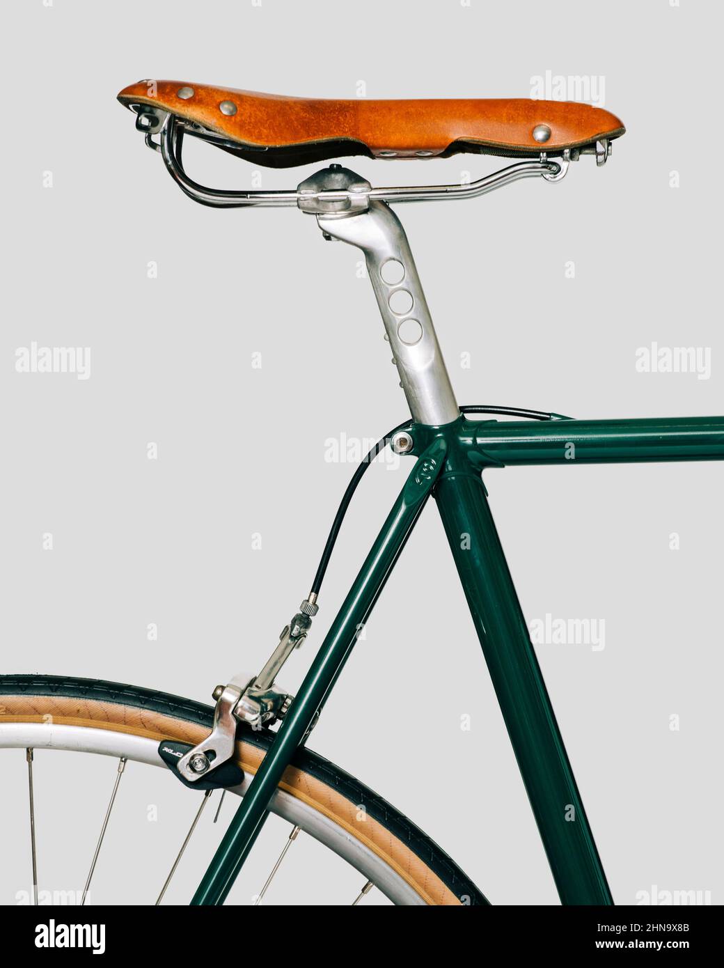 Bicicleta cl sica vintage fondo blanco Fotograf a de stock Alamy