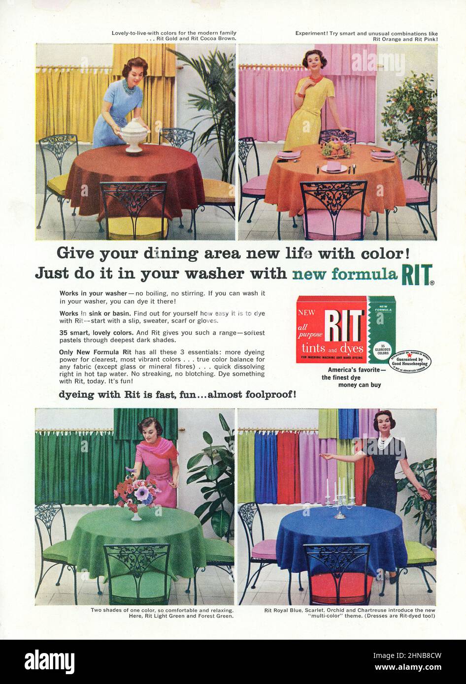 Revista 'Good Housekeeping' de enero de 1962, EE.UU Foto de stock