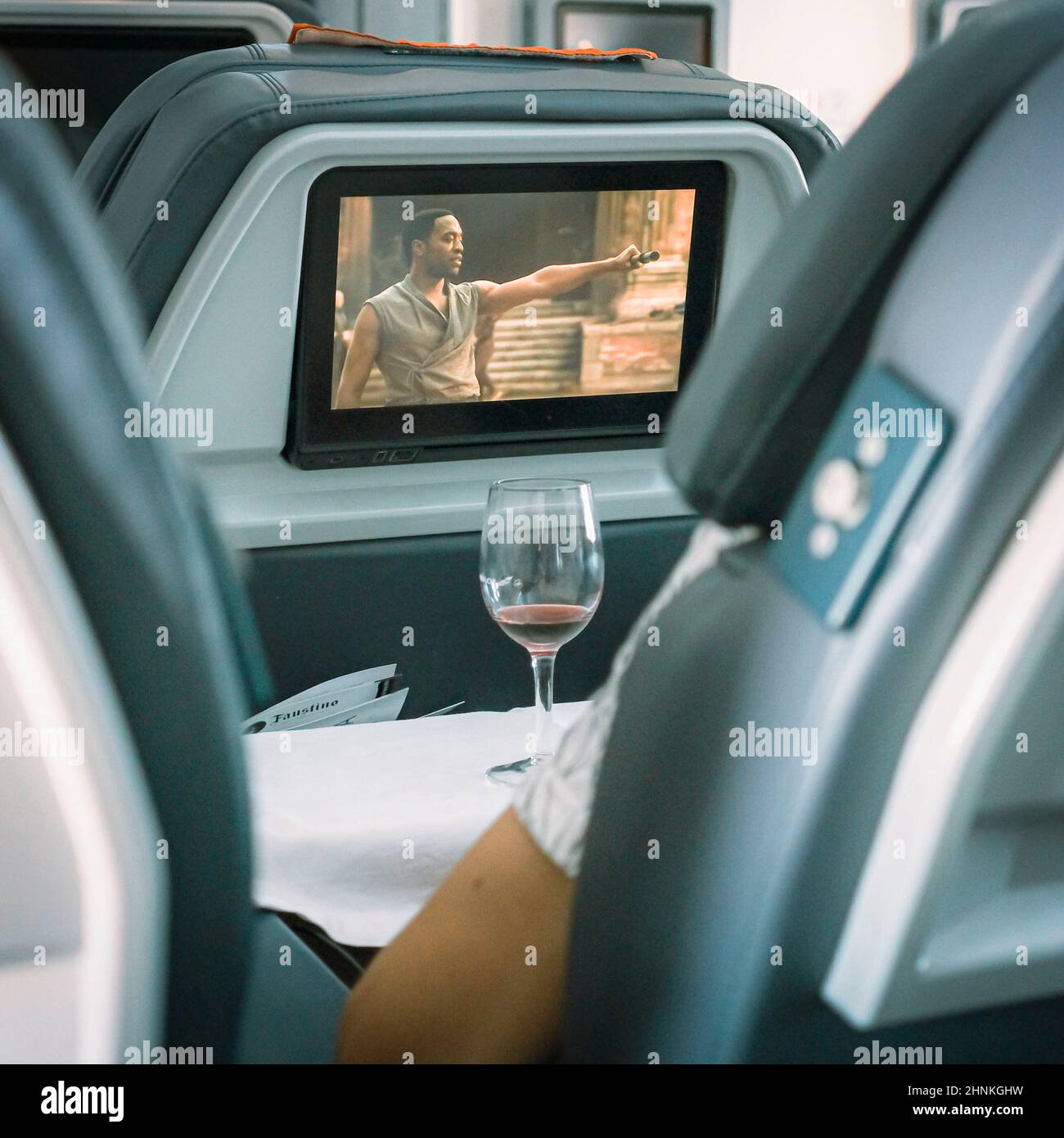 Vino De Avión Fotos e Imágenes de stock - Alamy