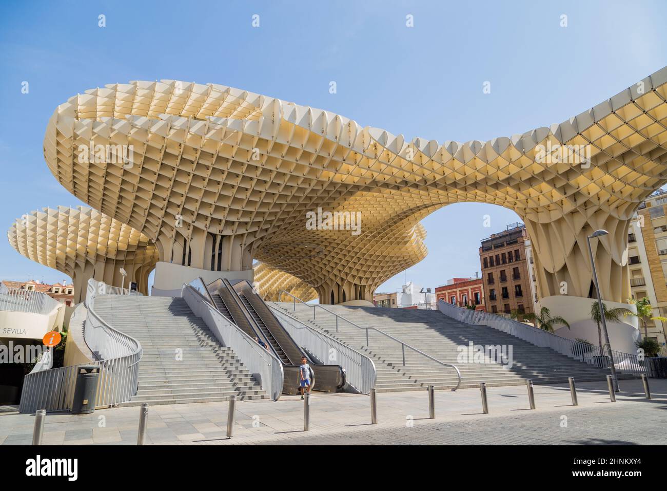 Sevilla Metropol Parasol Foto de stock