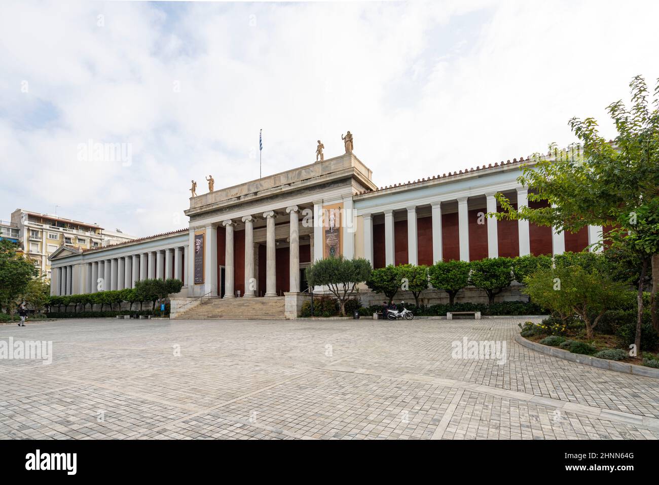 Museo Nacional de Atenas, Grecia Foto de stock