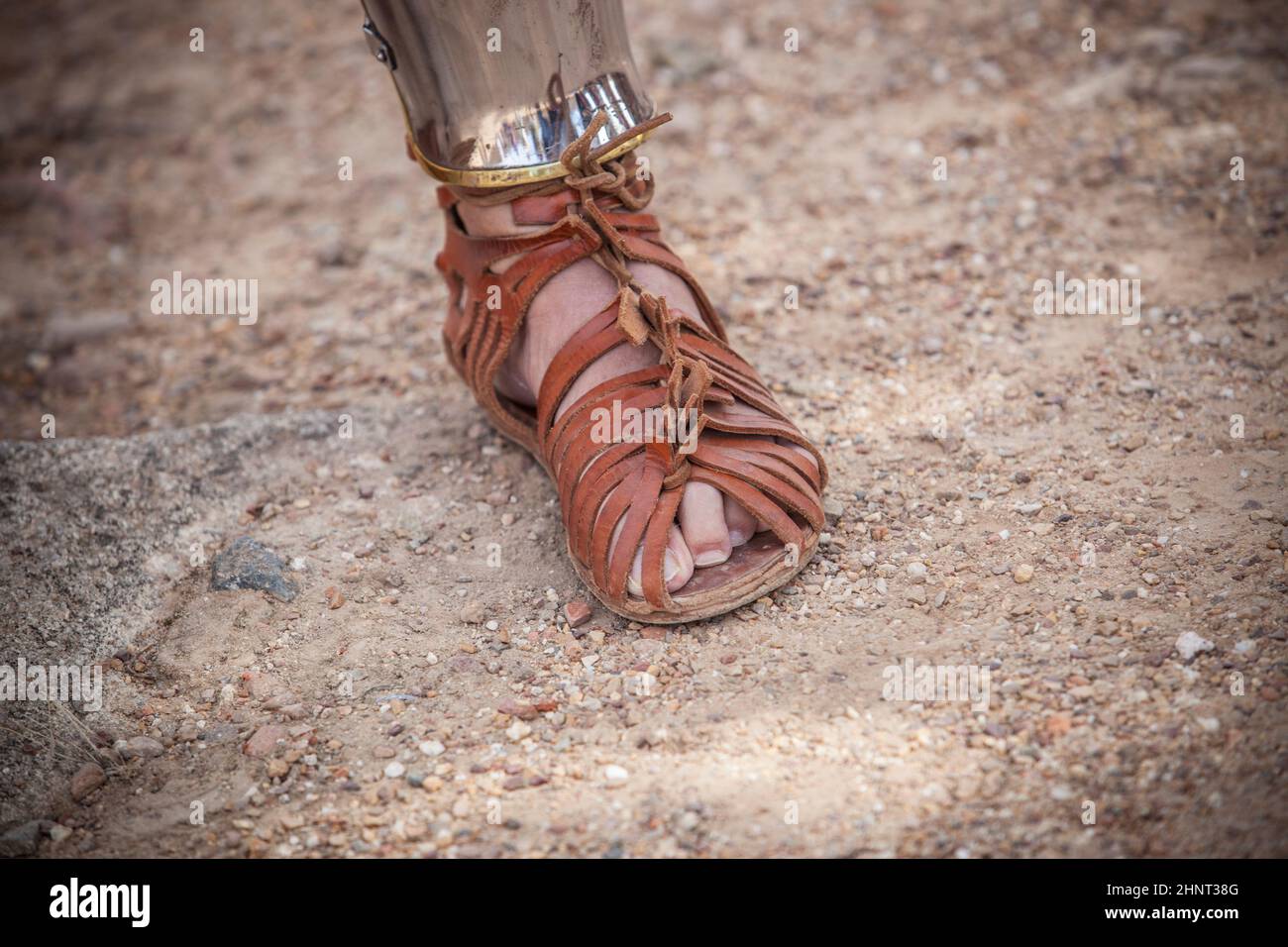 Soldados romanos sandalia fotografías e imágenes de alta resolución - Alamy