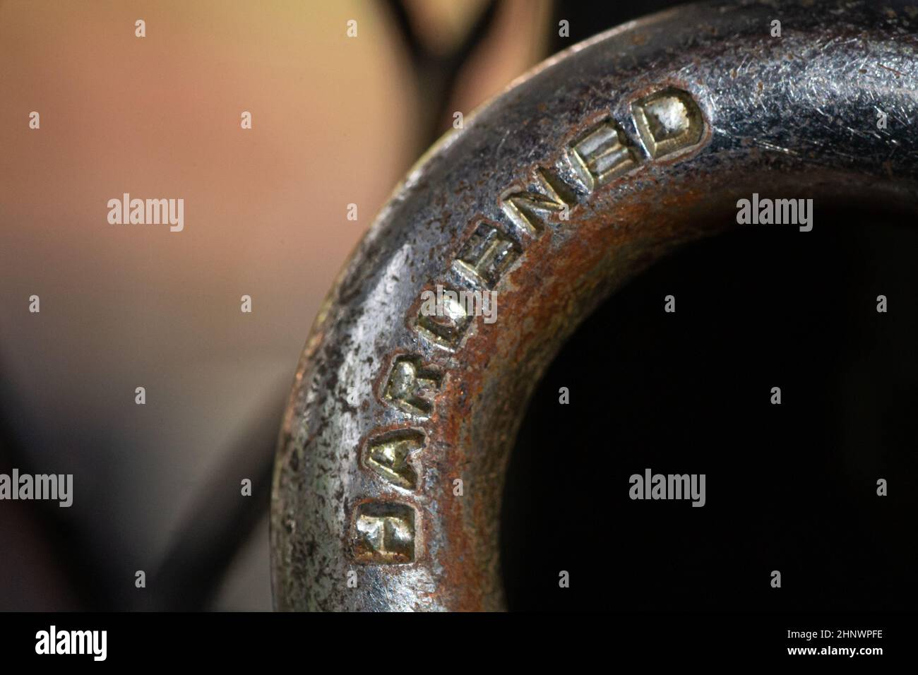 Punzones de acero endurecido para marcar letras en objetos de metal  Fotografía de stock - Alamy