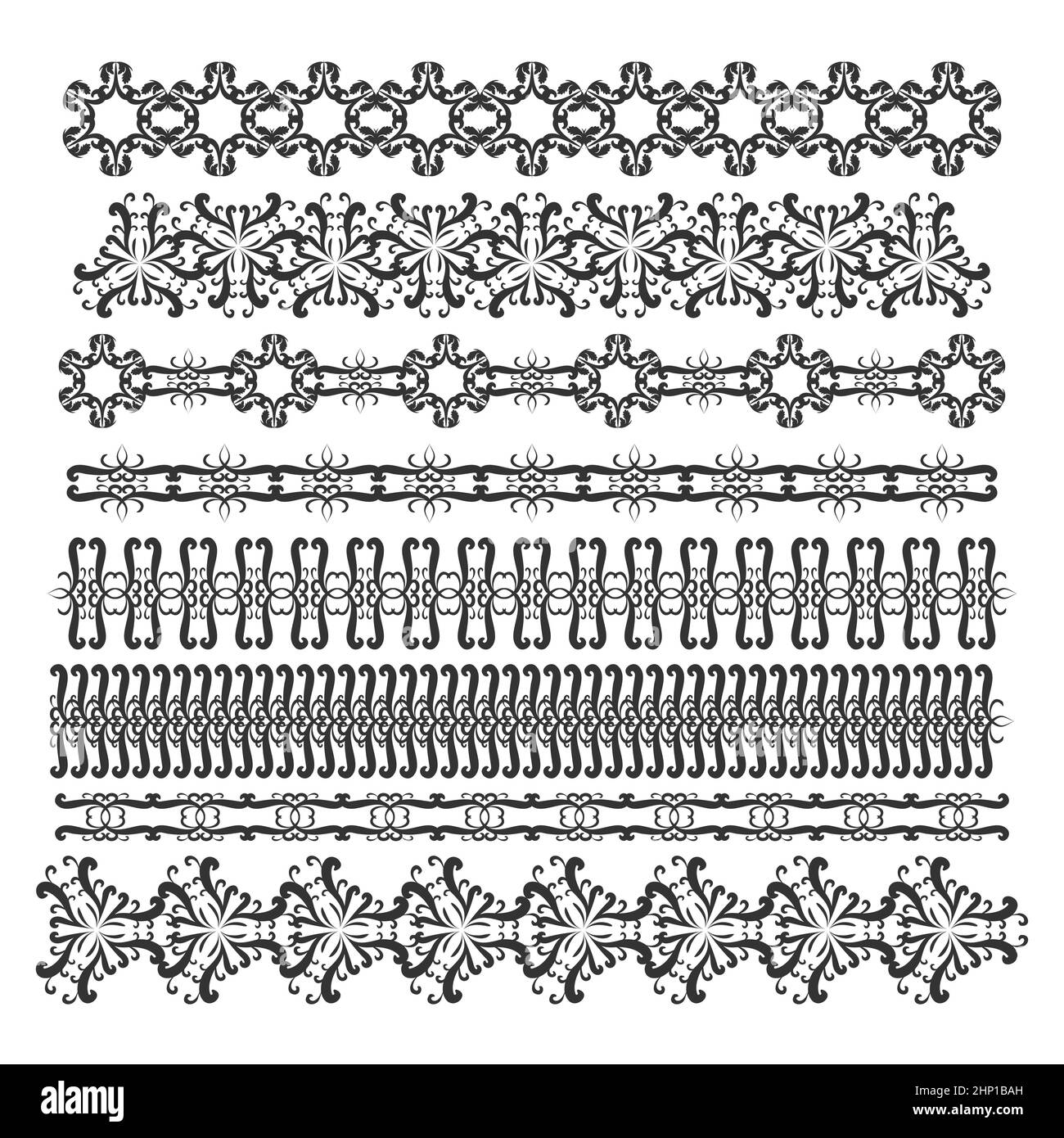 diseños de bordes horizontales