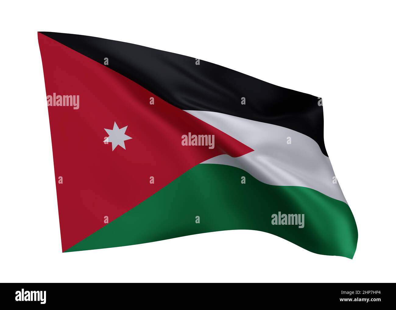 Jordan flag 3d illustration symbol fotografías e imágenes de alta  resolución - Alamy