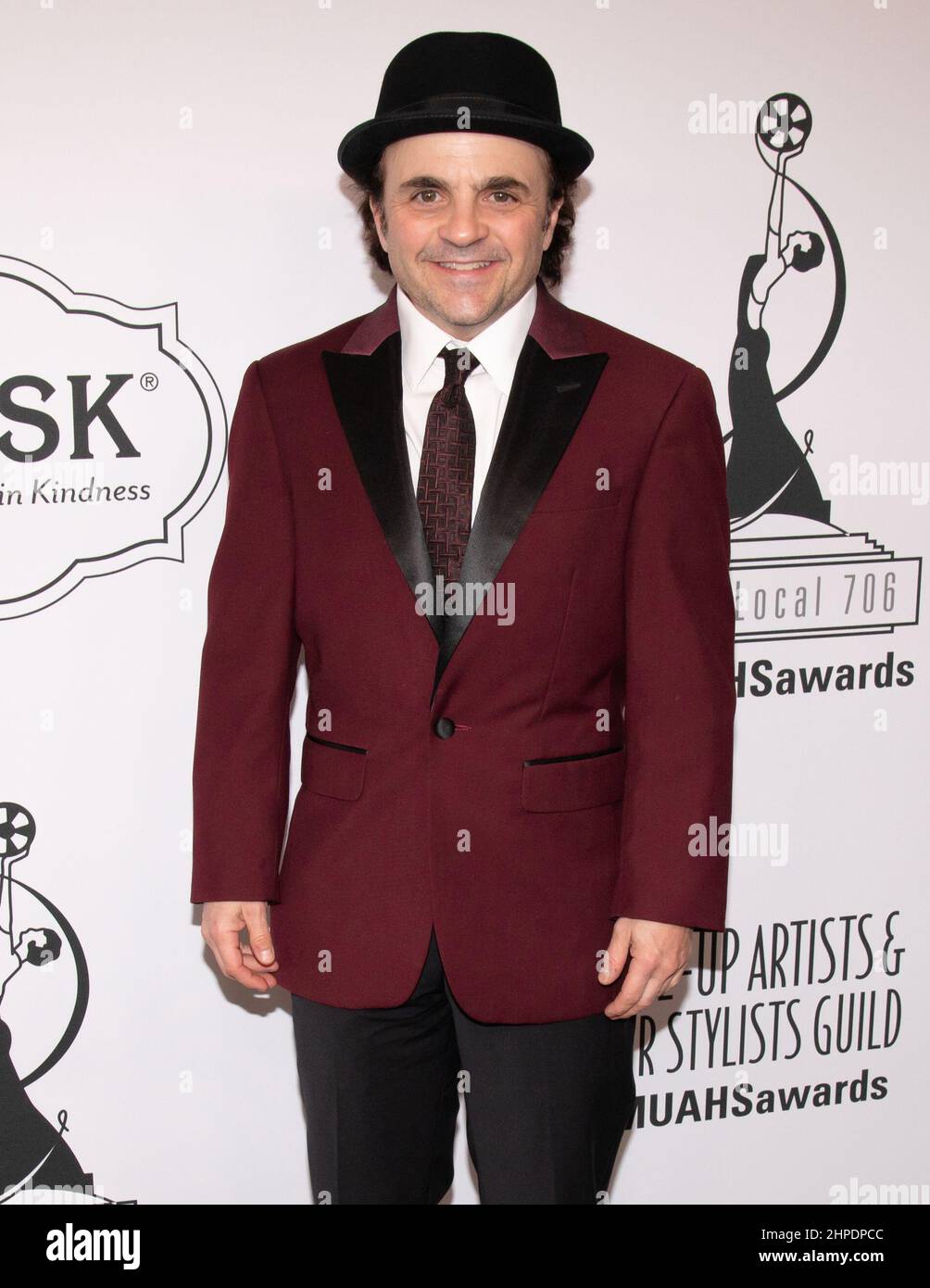 19 Febrero 2022 - Los Angeles, California - Michael D. Cohen. 9th Premios anuales del gremio de artistas y estilistas de pelo. (Imagen de crédito: © Billy Bennight/AdMedia via ZUMA Press Wire) Foto de stock