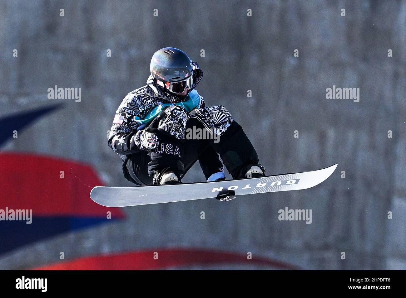 Redmond Gerard (EE.UU.), 14 DE FEBRERO de 2022 - Snowboarding: Calificación  de Big Air para hombres durante los Juegos Olímpicos de Invierno de Beijing  2022 en Big Air Shougang Fotografía de stock - Alamy