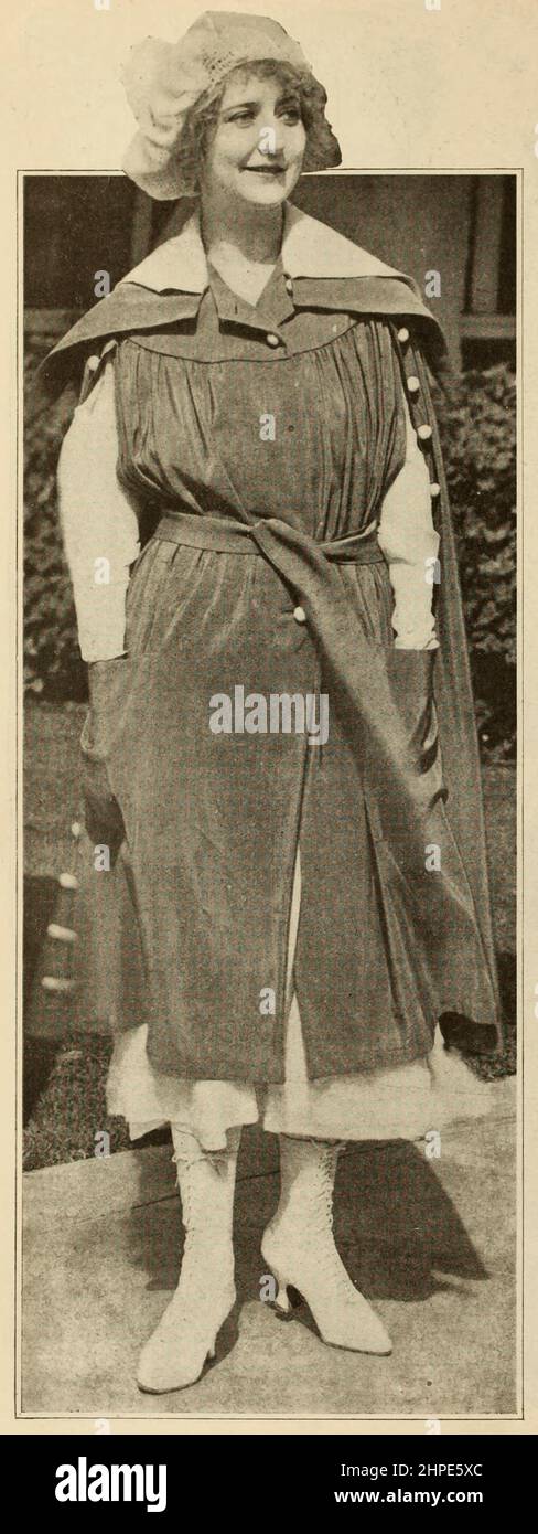 Rhea Mitchell, Silent Film Actress, alrededor de 1911 Foto de stock