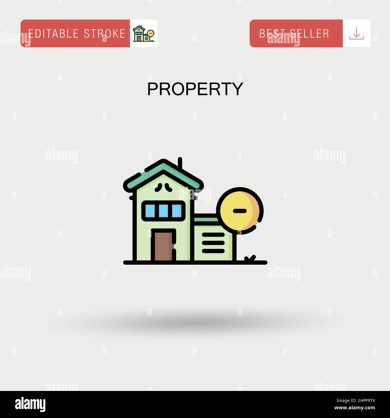 Propiedad residencial Imágenes vectoriales de stock Alamy