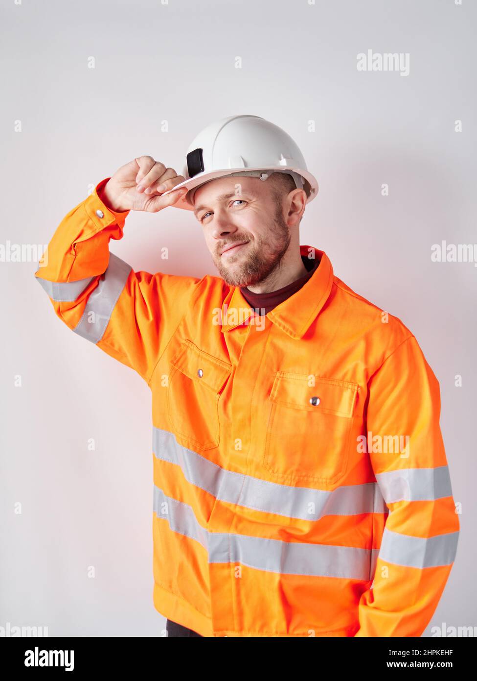 Chaqueta naranja reflectante para hombre, ropa de trabajo con Reflector,  uniformes de taller de construcción, Mechanick