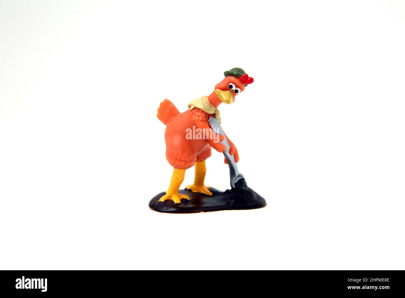 Jengibre del personaje de Chicken Run Foto de stock